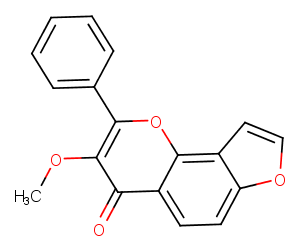Karanjin Chemical Structure