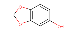 Sesamol Chemical Structure