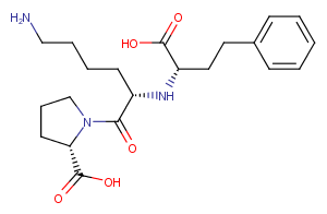 Lisinopril Chemical Structure