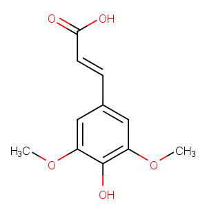 Sinapinic Acid Chemical Structure