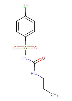 Chlorpropamide Chemical Structure