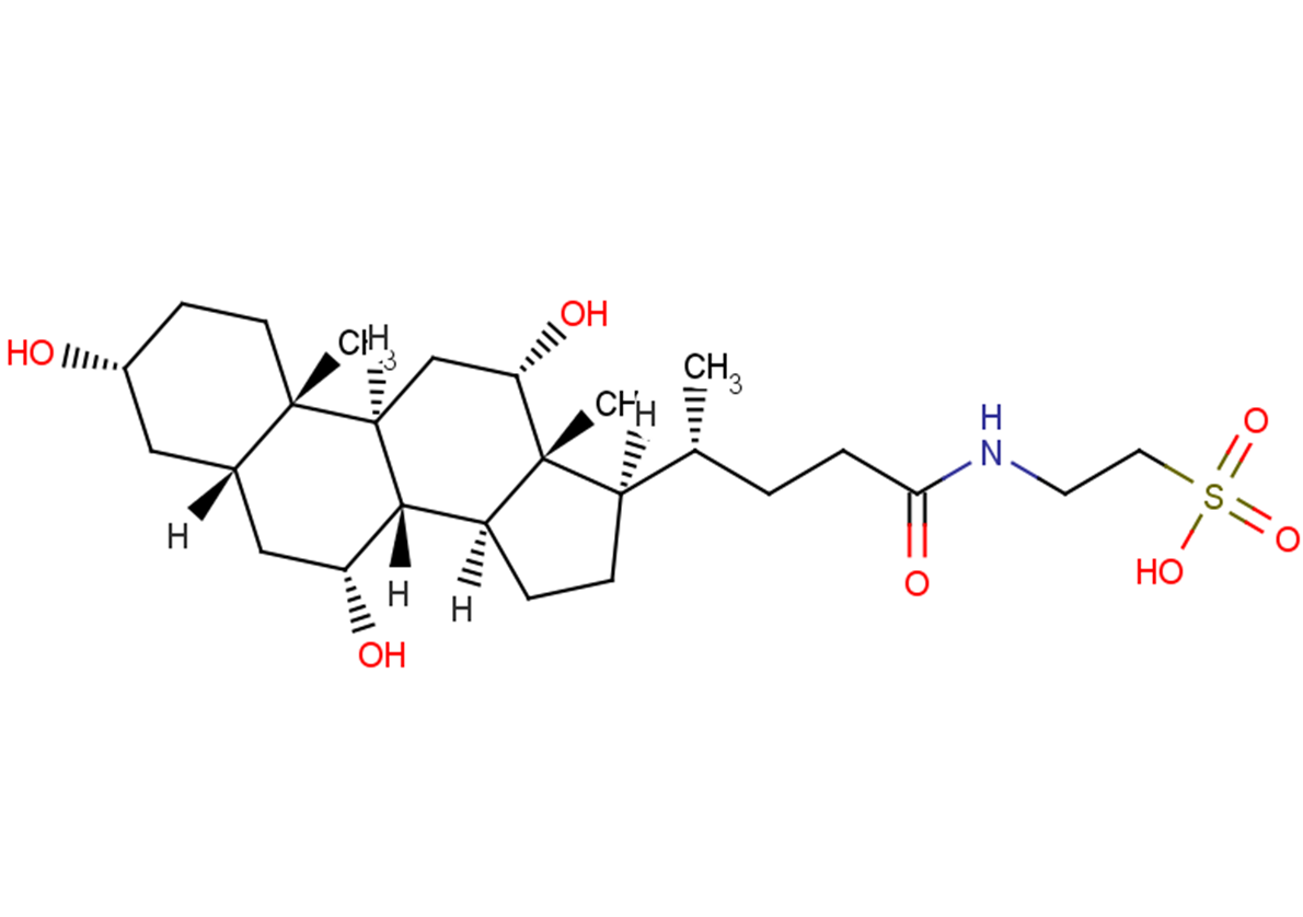 Taurocholic acid Chemical Structure