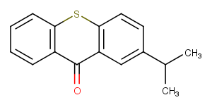 2-Isopropyl Thioxanthone Chemical Structure
