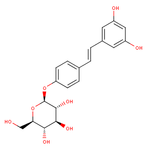 Resveratroloside Chemical Structure