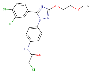 MALT1 inhibitor MI-2 Chemical Structure