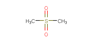 Dimethyl sulfone Chemical Structure