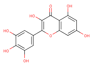 Myricetin Chemical Structure