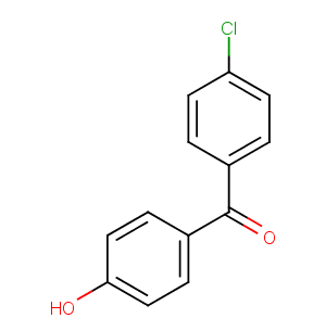 4-Chloro-4'-hydroxybenzophenone Chemical Structure