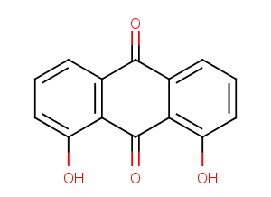 Danthron Chemical Structure