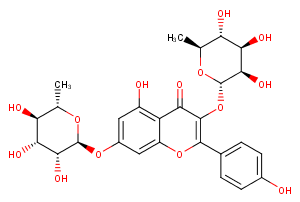 Kaempferitrin Chemical Structure