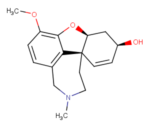 Galanthamine Chemical Structure