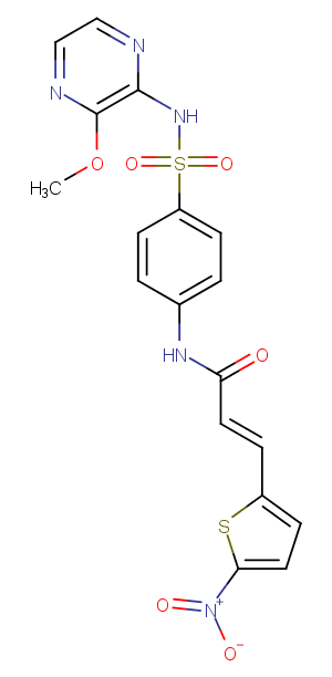 Necrosulfonamide Chemical Structure