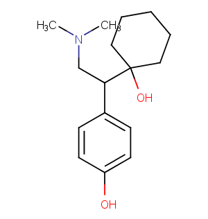 Desvenlafaxine Chemical Structure