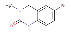 6-Bromo-3-methyl-1,4-dihydroquinazolin-2-one Chemical Structure