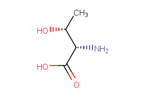 L-Threonine Chemical Structure