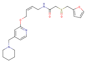 Lafutidine Chemical Structure