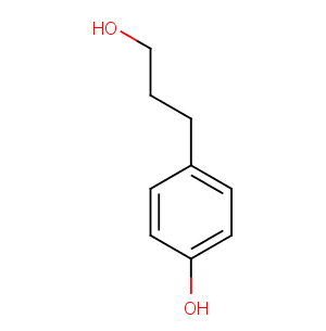 3-(4-Hydroxyphenyl)-1-propanol Chemical Structure