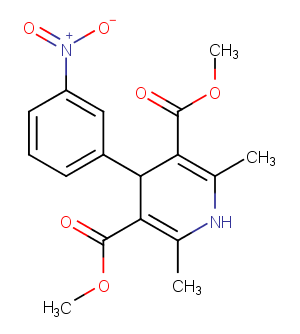 m-Nifedipine Chemical Structure
