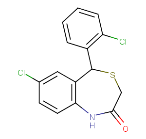 CGP37157 Chemical Structure