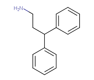 3,3-Diphenylpropylamine Chemical Structure