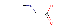 Sarcosine Chemical Structure