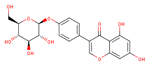 Sophoricoside Chemical Structure