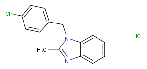 Chlormidazole hydrochloride Chemical Structure