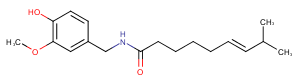 Capsaicin Chemical Structure