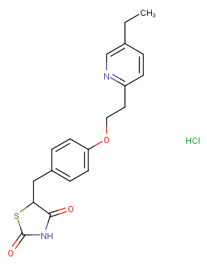 Pioglitazone hydrochloride