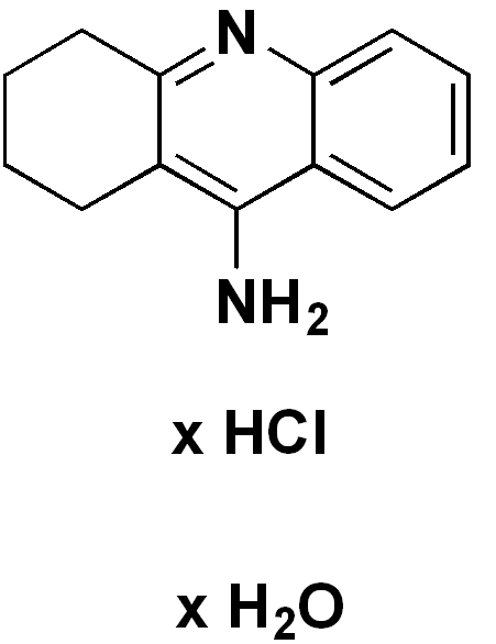 Tacrine hydrochloride (hydrate) Chemical Structure