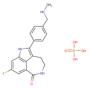 Rucaparib Phosphate Chemical Structure