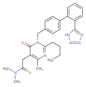 Fimasartan Chemical Structure