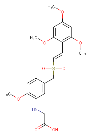 Rigosertib Chemical Structure