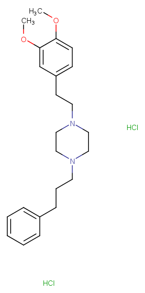Cutamesine dihydrochloride Chemical Structure