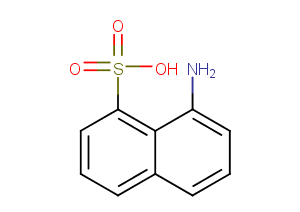 8-Amino-1-Naphthalenesulfonic Acid Chemical Structure