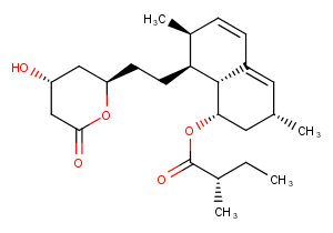 Lovastatin Chemical Structure