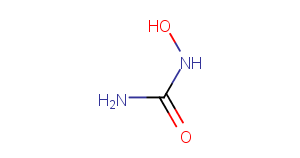 Hydroxyurea Chemical Structure