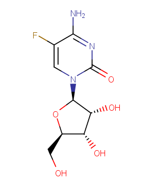 5-Fluorocytidine Chemical Structure