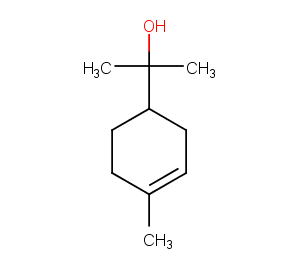 α-Terpineol Chemical Structure