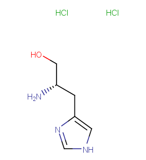 L-Histidinol dihydrochloride Chemical Structure