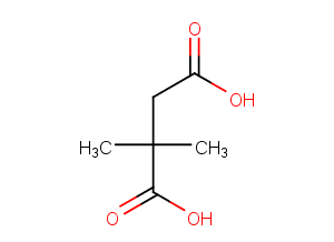 2,2-Dimethylsuccinic acid Chemical Structure