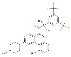 Netupitant Chemical Structure