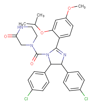 Nutlin-3 Chemical Structure