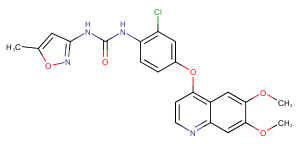 Tivozanib Chemical Structure