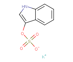 Potassium 1H-indol-3-yl sulfate Chemical Structure