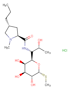 Lincomycin hydrochloride Chemical Structure