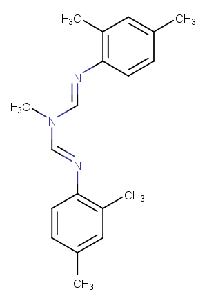 Amitraz Chemical Structure