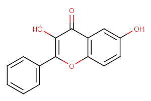 3,6-Dihydroxyflavone Chemical Structure