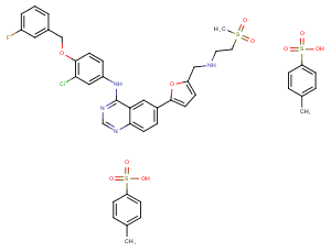 Lapatinib Ditosylate Chemical Structure