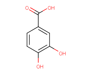 Protocatechuic acid Chemical Structure